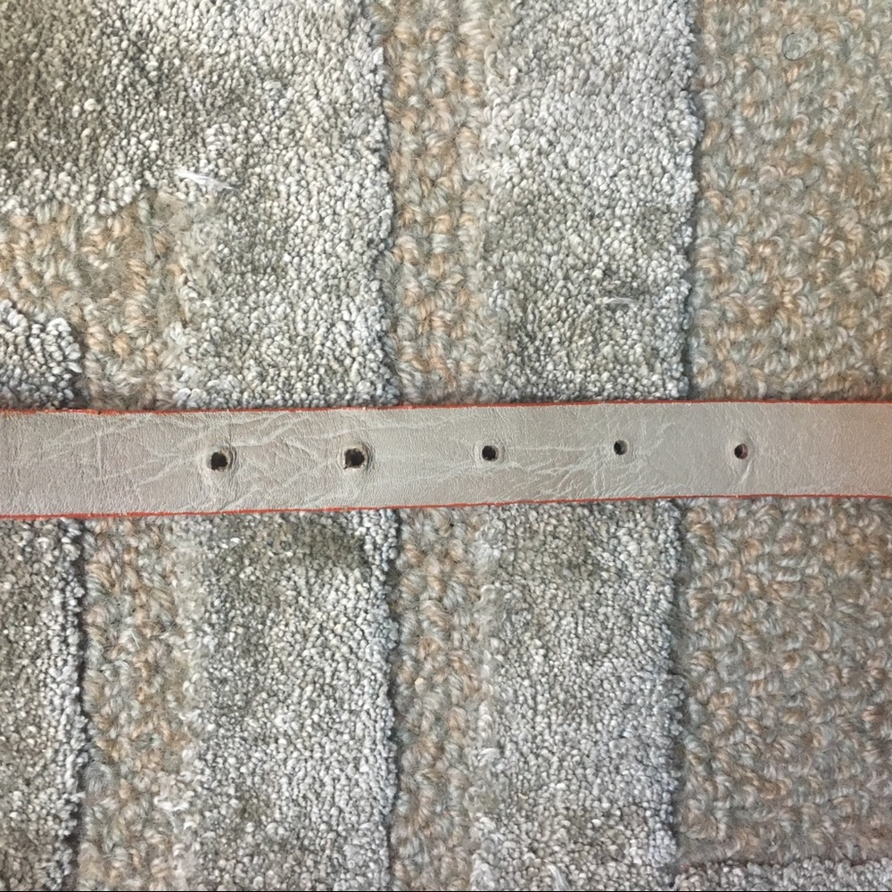 ALICE + OLIVIA - Pony Hair Belt Orange, XS - Picture 3 of 5